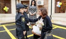 Birinci vitse-prezident Mehriban Əliyeva Bakının Xətai rayonunda yeni inşa olunmuş 6 saylı uşaq bağçasının açılışında iştirak edib