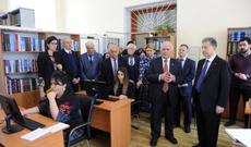 Tarix İnstitutunun ilk elektron oxu zalının açılışı olub