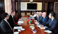 Firudin Qurbanov Çex Respublikasının səfiri ilə görüşüb