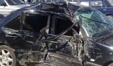 Bakıda avtobus qəzaya düşdü