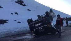 Türkiyədə mikroavtobusun aşması nəticəsində 16 nəfər yaralanıb