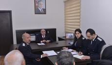 Baş prokuror Salyan rayonunda vətəndaşları qəbul etmişdir