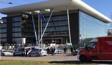 PKK tərəfdarları Avropa Şurasının binasına hücum ediblər