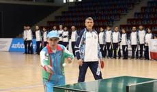 Ümumdünya Xüsusi Yay Oyunlarına hazırlaşan atletlərlə görüş olub