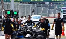 Formula1-də ilk hadisə : Yürüşlər dayandırılıb