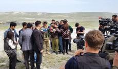 Media nümayəndələri Azərbaycan-Türkiyə birgə təlimlərini izləyiblər