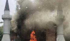 ABŞ-da Türkiyə məscidi qəsdən yandırıldı