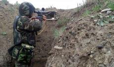 Cəbhə xəttində mövqelərimiz ermənilər tərəfindən atəşə tutulub