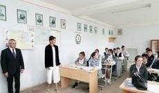 Azərbaycanın Birinci vitse-prezidenti Mehriban Əliyeva Bakının Kürdəxanı qəsəbəsində olub