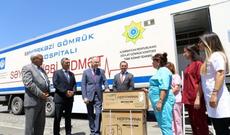 DGK  Tibbi Xidmət İdarəsi Cocuq Mərcanlı qəsəbəsində  xeyriyyə aksiyası keçirib