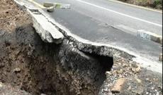 Bakı-Quba yolu bərbad vəziyyətdə - Video