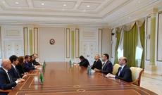 Prezident İlham Əliyev İtaliyanın Turizm, Meşəçilik, Qida və Kənd Təsərrüfatı nazirinin rəhbərlik etdiyi nümayəndə heyətini qəbul edib