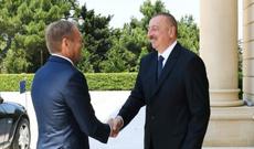 Azərbaycan Prezidenti İlham Əliyevin və Avropa İttifaqı Şurasının Prezidenti Donald Tuskun görüşü olub