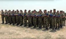 Müdafiə nazirliyində  batareya komandirləri və müavinləri ilə  birgə toplantı keçirilib