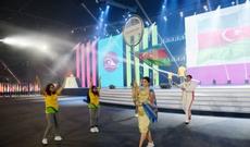 XV Avropa Gənclər Olimpiya Festivalının təntənəli bağlanış mərasimi keçirilib