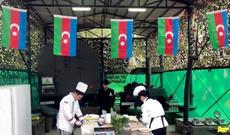 Azərbaycanın hərbi aşpazları “Səhra mətbəxi” müsabiqəsinin ikinci mərhələsinin qalibi olublar