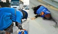 Daha bir süpürgəçi qadını maşın vurdu