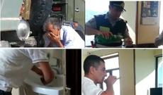 Azərbaycanda yol polisindən nümunəvi addım