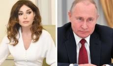 Vladimir Putin Mehriban Əliyevanı təbrik edib