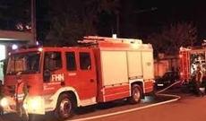 Nizami küçəsində üçmərtəbəli yaşayış binası yanıb