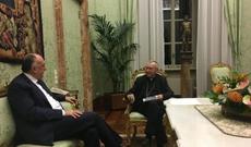 Elmar Məmmədyarov Dövlət Katibi Kardinal Pietro Parolin ilə görüşüb