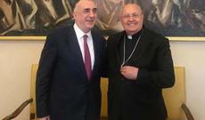 Elmar Məmmədyarov Vatikan Şərq Kilsələrinin Konqreqatı ilə görüşüb
