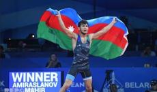 Dünya çempionatı: Azərbaycanın daha bir güləşçisi ilk görüşdə qalib gəlib