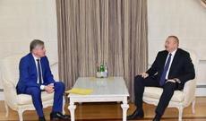 İlham Əliyev fransız senatorla görüşdü