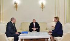 İlham Əliyev siyahıyaalınmada iştirak etdi