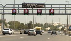 Gecə aeroport yolu bağlandı