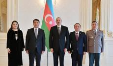 Prezident İlham Əliyev Qazaxıstanın yeni səfirinin etimadnaməsini qəbul edib
