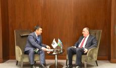 Elmar Məmmədyarov Türk Akademiyasının Prezidenti ilə görüşüb