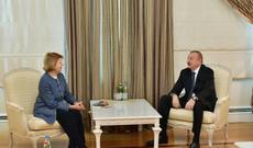Prezident İlham Əliyev Böyük Britaniya Baş Nazirinin Azərbaycan üzrə ticarət elçisini qəbul edib