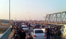 Rostov-Bakı mikroavtobusu qəzaya uğradı - Yaralılar var