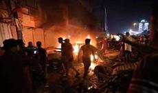 Bağdadda nümayişlərin keçirildiyi meydanda partlayış - Ölən və yaralananlar var