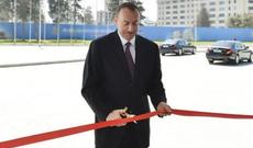 Prezident İlham Əliyev Pirşağı dəmir yolu stansiyasının açılışında iştirak edib