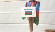 10 yaşlı gimnastımız Mina Abbasova beynəlxalq turnirin ikincisi olub
