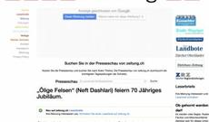 İsveçrə portalında Neft Daşlarının 70 illiyi münasibətilə yazı dərc olunub