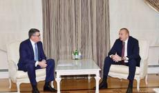 Prezident İlham Əliyev CISCO şirkətinin nümayəndə heyətini qəbul edib