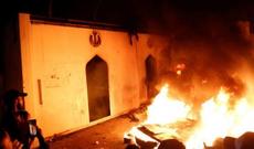 İranın Nəcəfdəki konsulluğu üçüncü dəfə yandırıldı