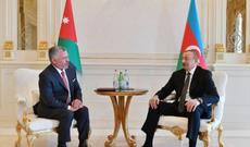 Azərbaycan Prezidentinin İordaniya Kralı ilə təkbətək görüşü olub