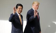 Abe və Tramp KXDR ətrafındakı vəziyyəti müzakirə ediblər