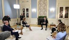 Prezident İlham Əliyev yerli jurnalistlərə ilin yekunları ilə bağlı geniş müsahibə verib