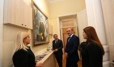 Mədəniyyət naziri Cəlil Məmmədquluzadənin ev-muzeyinin əsaslı təmirdən sonrakı vəziyyəti ilə tanış olub