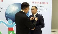 Nursultan Nazarbayev Azərbaycanın Qazaxıstandakı səfirini mükafatlandırıb