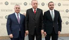 Əli Nağıyev və Orxan Sultanov Türkiyə MİT-in yeni binasının açılışında iştirak ediblər