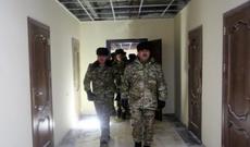Zakir Həsənov tikintisi yekunlaşmaq üzrə olan hərbi hissədə olub