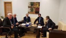 Qətərin Azərbaycana yeni təyin olunmuş səfiri Mətbuat Şurasında olub