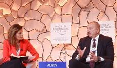 Prezident İlham Əliyev Davos Forumunun tribunasından Azərbaycan reallıqlarını dünyaya çatdırır