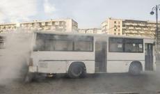 Bakıda iki avtobus toqquşub